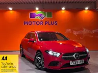 Used Mercedes A200 AMG Line Premium 163 HP (119 kW) 2019 Red Hatchback