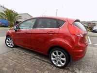 Używany Ford Fiesta Titanium 2008 Czerwony Hatchback