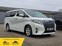 Used Toyota Alphard 180 HP (132 kW) 2017 White MPV