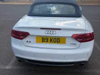 Used Audi A5 Cabriolet S-Line 2011 White Cabriolet