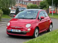 Used Fiat 500 Lounge 2013 Red Hatchback