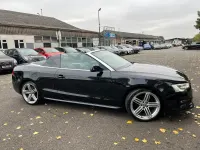 Used Audi A5 Cabriolet S-Line 177 HP (130 kW) 2014 Black Cabriolet