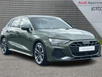 Used Audi A3 S-Line 147 HP (108 kW) 2025 Green Hatchback