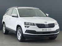 Used Skoda Karoq SE 116 HP (85 kW) 2020 White SUV