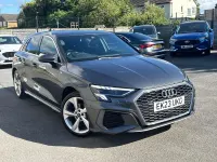 Used Audi A3 S-Line 110 HP (80 kW) 2023 Grey Sedan