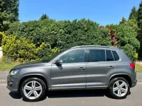 Used VW Tiguan R-line 150 HP (110 kW) 2013 Grey SUV