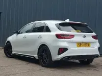 Used Kia Ceed GT-Line 158 HP (116 kW) 2021 White Hatchback