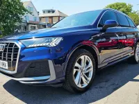 Used Audi Q7 S-Line 231 HP (169 kW) 2022 Blue SUV