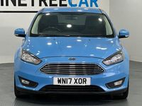 Used Ford Focus Zetec 125 HP (91 kW) 2017 Blue Hatchback