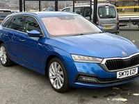 Used Skoda Octavia SE L First Edition 150 HP (110 kW) 2020 Blue Estate