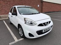 Begagnad Nissan Micra Visia 2016 Vit Halvkombi