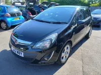 Used Vauxhall Corsa 100 HP (73 kW) 2012 Black Hatchback