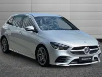 Used Mercedes B180 AMG line 134 HP (98 kW) 2019 Silver Hatchback