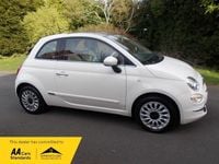 Used Fiat 500 Lounge 69 HP (50 kW) 2016 White Hatchback