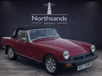 Used MG Midget 66 HP (48 kW) 1977 Red Cabriolet