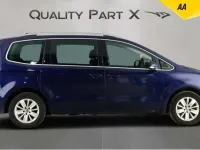Usado VW Sharan SE 150 HP (110 kW) 2021 Azul Monovolume