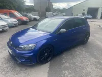 Used VW Golf VII R 310 HP (228 kW) 2018 Blue Hatchback