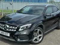 Used Mercedes GLA200 AMG line 156 HP (114 kW) 2019 Black SUV