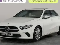 Used Mercedes A180 Executive 116 HP (85 kW) 2019 White Hatchback