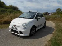 Used Fiat 500 Sport 69 HP (50 kW) 2009 White Cabriolet