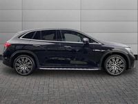 Used Mercedes EQE500 AMG line 300 kW (408 HP) 2024 Black Sedan