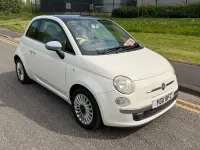 Usado Fiat 500 Lounge 69 HP (50 kW) 2011 Branco Citadino