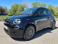 Used Fiat 500e Icon 86 kW (118 HP) 2022 Black Hatchback