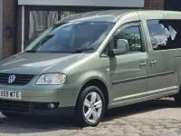 Used VW Caddy Maxi Life 105 HP (77 kW) 2009 Green MPV