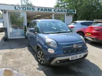 Used Fiat 500L Cross 95 HP (69 kW) 2020 Blue MPV