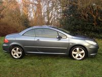 used Peugeot 307 CC 2.0HDi (136bhp) Sport Coupe Cabriolet 2d 1997