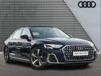 Used Audi A8L Sport 462 HP (339 kW) 2025 Blue Sedan