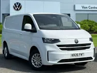 New VW T7 Pro 148 HP (108 kW) 2026 White Van