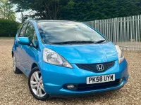 Używany Honda Jazz EX 100 KM (73 kW) 2009 Niebieski Hatchback