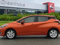 Used Nissan Micra Acenta 2019 Orange Hatchback