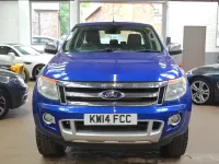 Used Ford Ranger Limited 2014 Blue Pickup