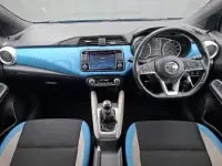 Used Nissan Micra N-Connecta 90 HP (66 kW) 2018 Blue Hatchback