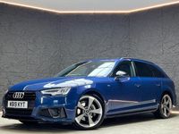 Used Audi A4 Black Edition 190 HP (139 kW) 2019 Blue Estate