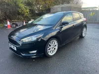 Used Ford Focus Zetec 120 HP (88 kW) 2015 Black Hatchback