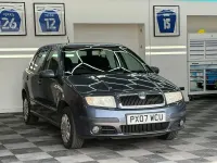 Used Skoda Fabia Ambiente 75 HP (55 kW) 2007 Grey Hatchback