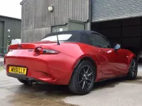 Used Mazda MX5 Inclusive 131 HP (96 kW) 2016 Red Cabriolet