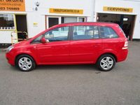 used Vauxhall Zafira A 1.8 EXCLUSIV 5d 120 BHP MPV