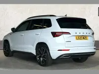 Used Skoda Karoq SportLine 187 HP (137 kW) 2023 White SUV