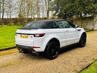 Used Land Rover Range Rover evoque HSE Dynamic 2017 White Cabriolet