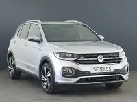 Usado VW T-Cross R-line 115 CV (84 kW) 2019 Plateado SUV