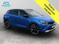 Used Vauxhall Grandland X Ultimate 128 HP (94 kW) 2022 Cobalt blue (tricoat premium metallic p SUV