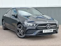 Used Mercedes CLA250 AMG Line Premium 218 HP (160 kW) 2023 Black Coupe