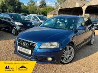 Used Audi A3 S-Line 2010 Blue Hatchback