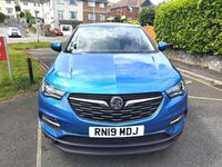 Used Vauxhall Grandland X S 130 HP (95 kW) 2019 Blue SUV