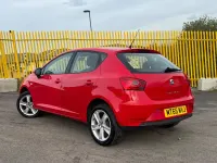 Begagnad Seat Ibiza 2015 Röd Halvkombi