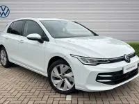 New VW Golf VIII Match 115 HP (84 kW) 2025 White Hatchback